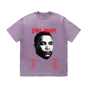 RDMCLOTHINGART tapestry hoodie DON OMAR HEAVY WEIGHT COTTON TEE-8928