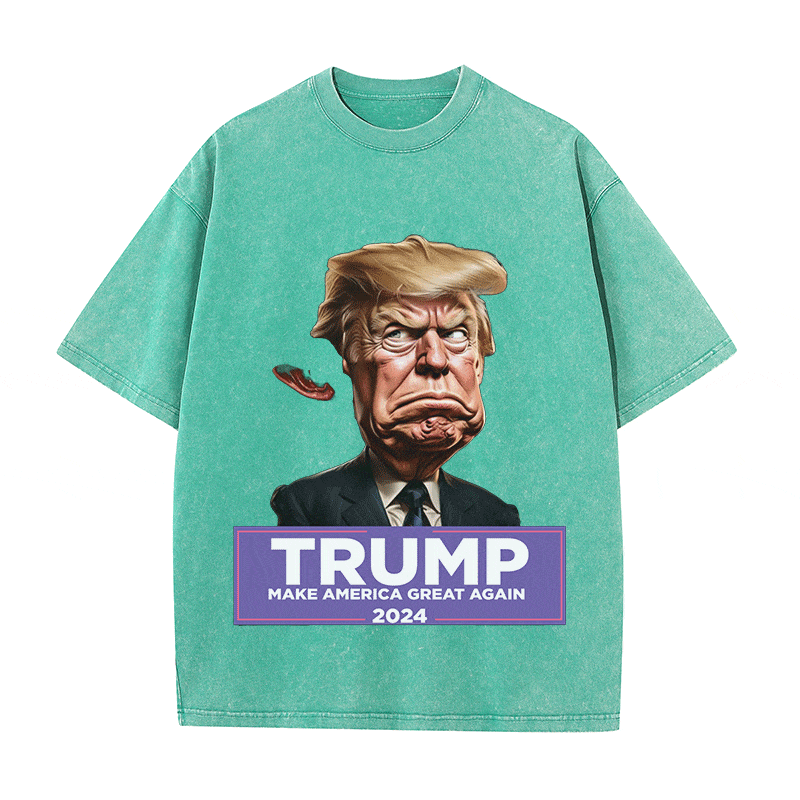 RDMCLOTHINGART tapestry hoodie DONALD HEAVY WEIGHT COTTON TEE-8748