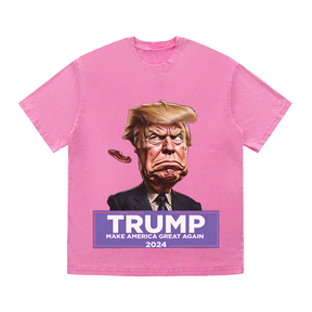 RDMCLOTHINGART tapestry hoodie DONALD HEAVY WEIGHT COTTON TEE-8748