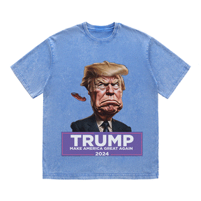 RDMCLOTHINGART tapestry hoodie DONALD HEAVY WEIGHT COTTON TEE-8748