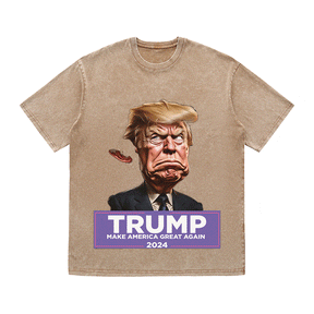 RDMCLOTHINGART tapestry hoodie DONALD HEAVY WEIGHT COTTON TEE-8748