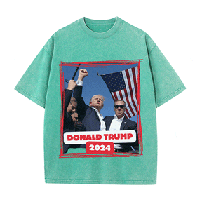 RDMCLOTHINGART tapestry hoodie DONALD HEAVY WEIGHT COTTON TEE-8750