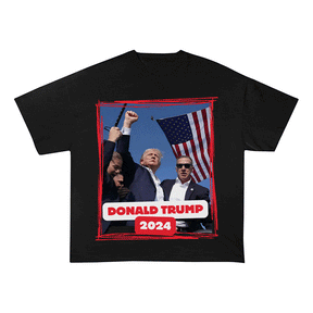 RDMCLOTHINGART tapestry hoodie DONALD HEAVY WEIGHT COTTON TEE-8750