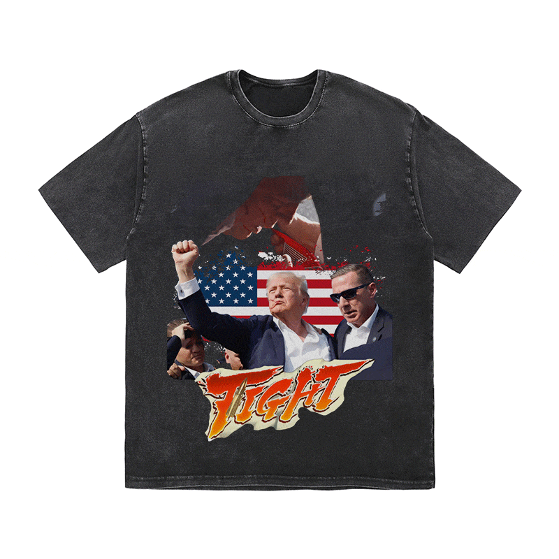 RDMCLOTHINGART tapestry hoodie DONALD HEAVY WEIGHT COTTON TEE-8751