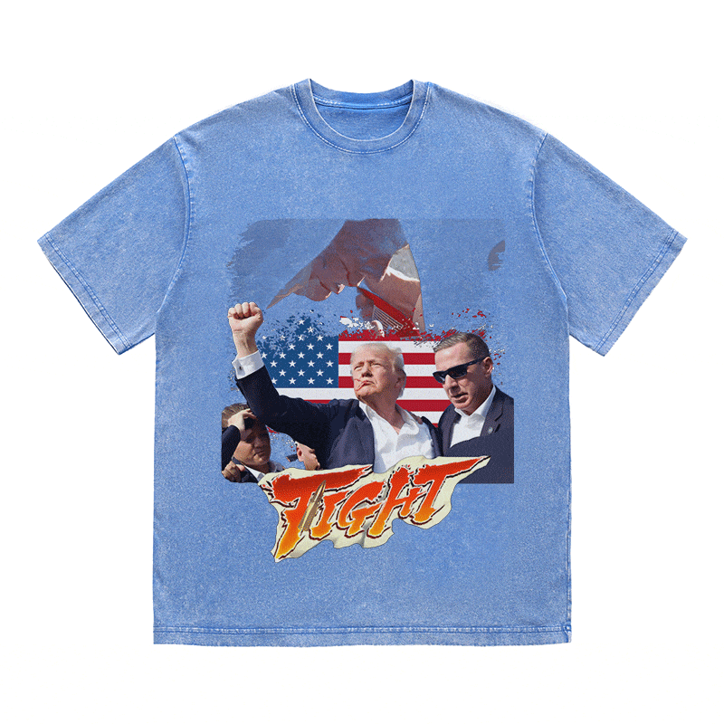 RDMCLOTHINGART tapestry hoodie DONALD HEAVY WEIGHT COTTON TEE-8751