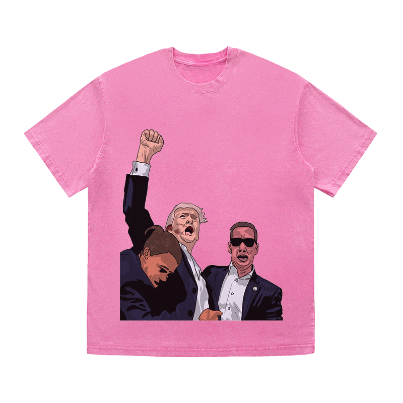 RDMCLOTHINGART tapestry hoodie DONALD HEAVY WEIGHT COTTON TEE-8754