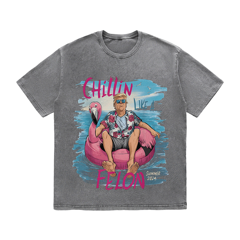 RDMCLOTHINGART tapestry hoodie DONALD HEAVY WEIGHT COTTON TEE-8758