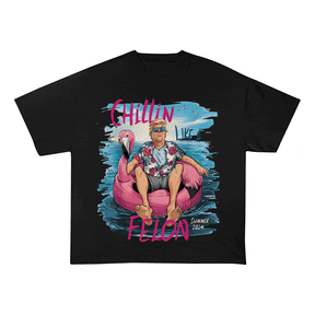 RDMCLOTHINGART tapestry hoodie DONALD HEAVY WEIGHT COTTON TEE-8758