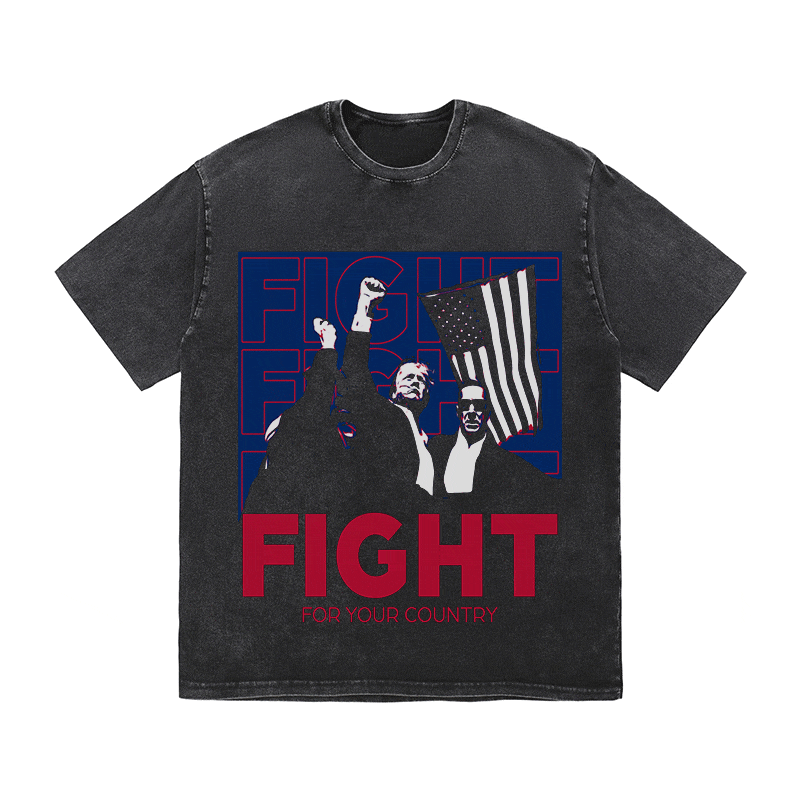 RDMCLOTHINGART tapestry hoodie DONALD HEAVY WEIGHT COTTON TEE-8760