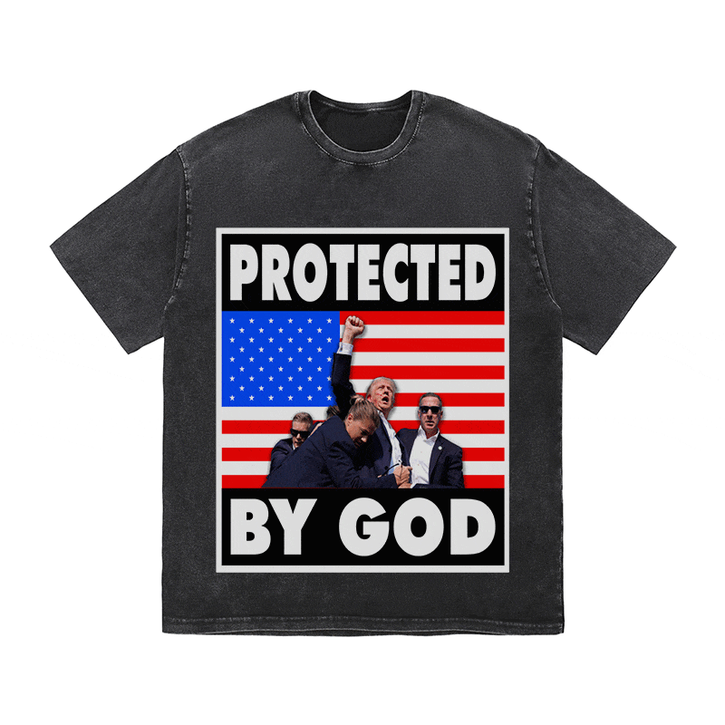 RDMCLOTHINGART tapestry hoodie DONALD HEAVY WEIGHT COTTON TEE-8763