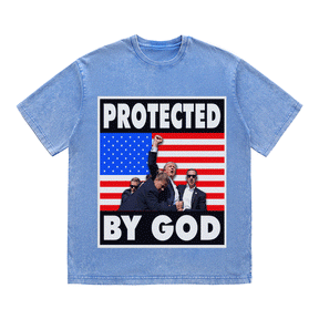 RDMCLOTHINGART tapestry hoodie DONALD HEAVY WEIGHT COTTON TEE-8763