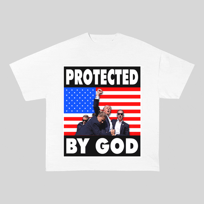 RDMCLOTHINGART tapestry hoodie DONALD HEAVY WEIGHT COTTON TEE-8763