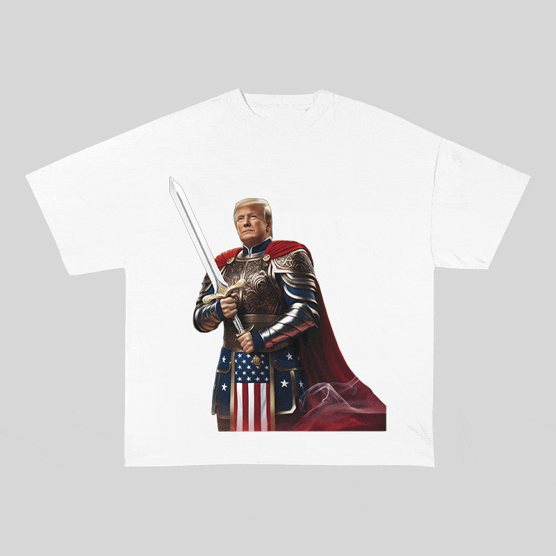 RDMCLOTHINGART tapestry hoodie DONALD HEAVY WEIGHT COTTON TEE-8767