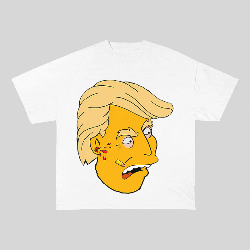 RDMCLOTHINGART tapestry hoodie DONALD HEAVY WEIGHT COTTON TEE-8768