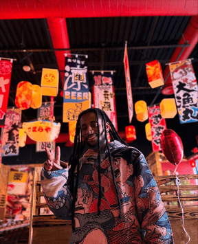 DRAGON TAPESTRY HOODIE - RDMCLOTHINGART