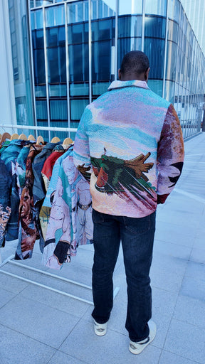 DRAGON V2 TAPESTRY JACKET - RDMCLOTHINGART