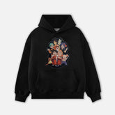 DRAGONBALL TAPESTRY PATCH HOODIE-9052 - RDMCLOTHINGART