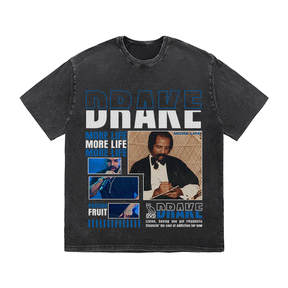 RDMCLOTHINGART tapestry hoodie DRAKE HEAVY WEIGHT COTTON TEE-8994