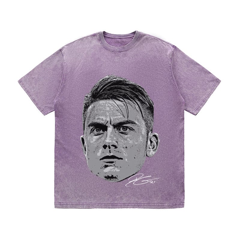 RDMCLOTHINGART tapestry hoodie DYBALA HEAVY COTTON TEES-9557