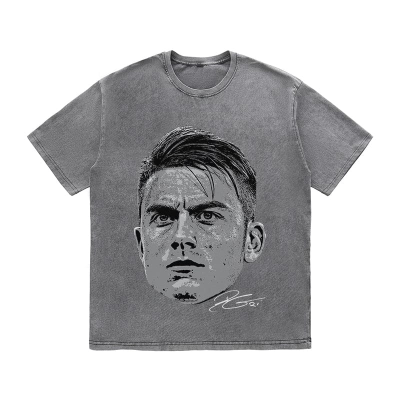 RDMCLOTHINGART tapestry hoodie DYBALA HEAVY COTTON TEES-9557