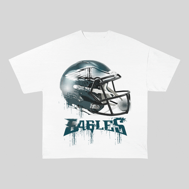 RDMCLOTHINGART tapestry hoodie EAGLES HEAVY WEIGHT COTTON TEE-8769