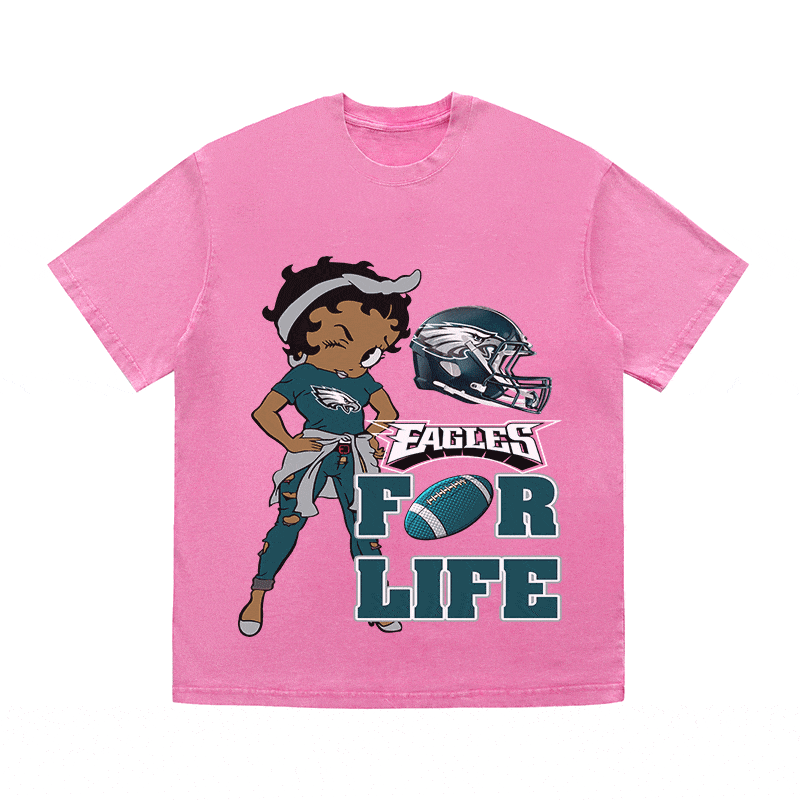 RDMCLOTHINGART tapestry hoodie EAGLES HEAVY WEIGHT COTTON TEE-8770