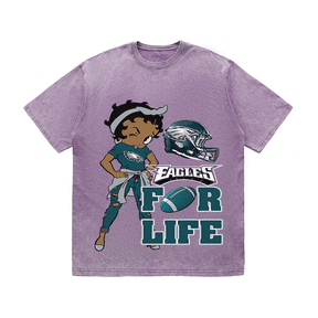 RDMCLOTHINGART tapestry hoodie EAGLES HEAVY WEIGHT COTTON TEE-8770