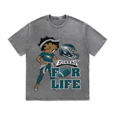 RDMCLOTHINGART tapestry hoodie EAGLES HEAVY WEIGHT COTTON TEE-8770