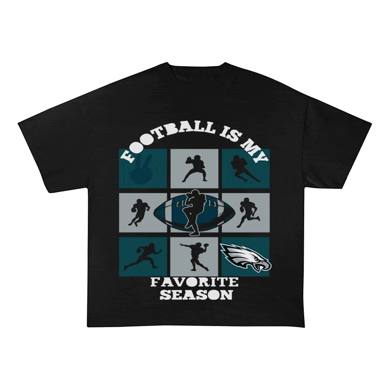 RDMCLOTHINGART tapestry hoodie EAGLES HEAVY WEIGHT COTTON TEE-8773