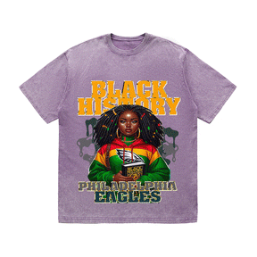 RDMCLOTHINGART tapestry hoodie EAGLES HEAVY WEIGHT COTTON TEE-8774