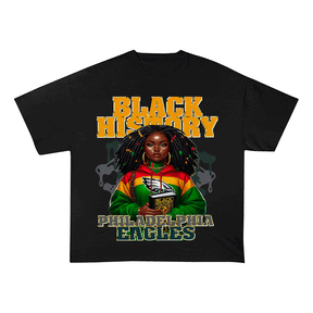 RDMCLOTHINGART tapestry hoodie EAGLES HEAVY WEIGHT COTTON TEE-8774