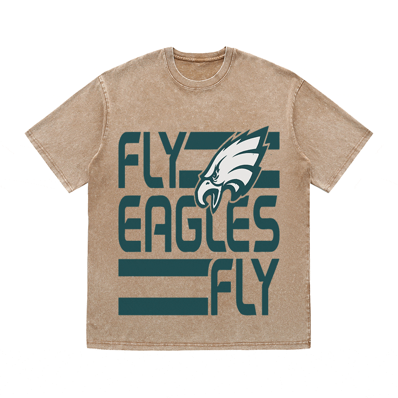 RDMCLOTHINGART tapestry hoodie EAGLES HEAVY WEIGHT COTTON TEE-8777