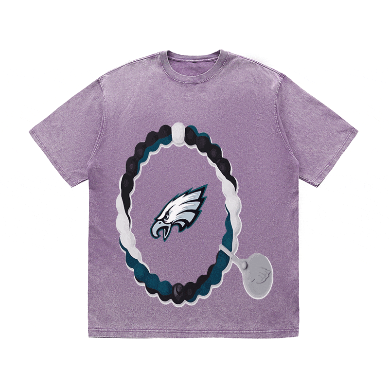 RDMCLOTHINGART tapestry hoodie EAGLES HEAVY WEIGHT COTTON TEE-8778