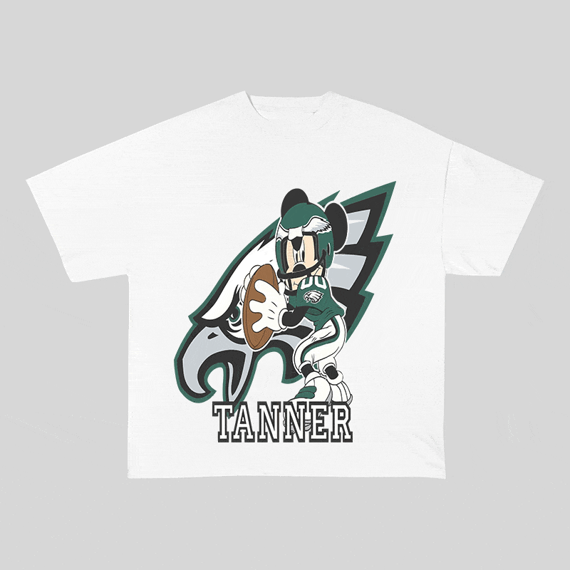 RDMCLOTHINGART tapestry hoodie EAGLES HEAVY WEIGHT COTTON TEE-8783