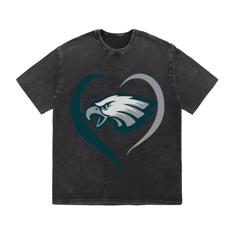 RDMCLOTHINGART tapestry hoodie EAGLES HEAVY WEIGHT COTTON TEE-8784