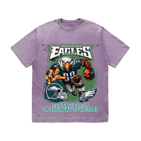 RDMCLOTHINGART tapestry hoodie EAGLES HEAVY WEIGHT COTTON TEE-8787