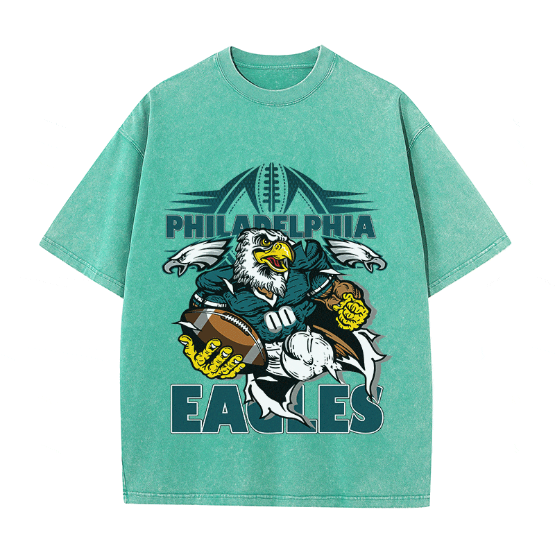 RDMCLOTHINGART tapestry hoodie EAGLES HEAVY WEIGHT COTTON TEE-8788