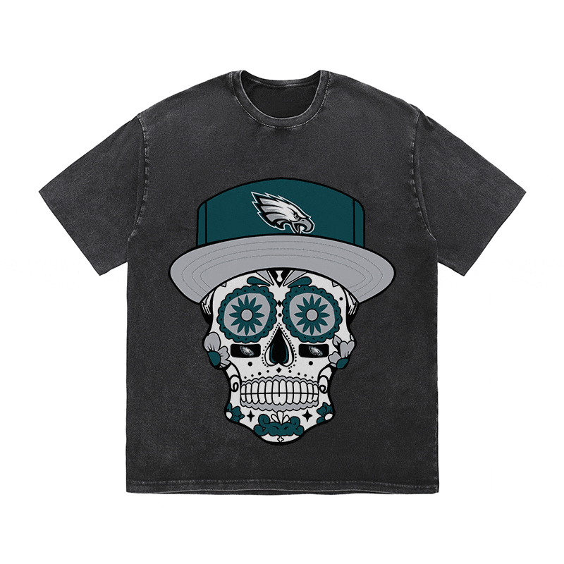 RDMCLOTHINGART tapestry hoodie EAGLES HEAVY WEIGHT COTTON TEE-8797