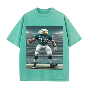 RDMCLOTHINGART tapestry hoodie EAGLES HEAVY WEIGHT COTTON TEE-8800