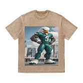 RDMCLOTHINGART tapestry hoodie EAGLES HEAVY WEIGHT COTTON TEE-8801