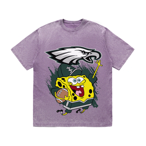 RDMCLOTHINGART tapestry hoodie EAGLES HEAVY WEIGHT COTTON TEE-8804