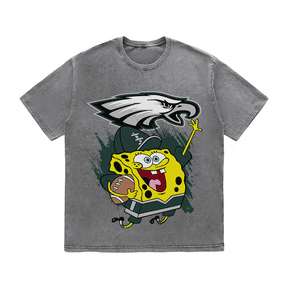 RDMCLOTHINGART tapestry hoodie EAGLES HEAVY WEIGHT COTTON TEE-8804