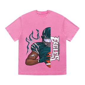 RDMCLOTHINGART tapestry hoodie EAGLES HEAVY WEIGHT COTTON TEE-8805