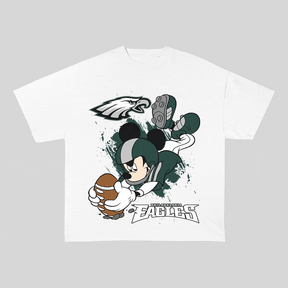 RDMCLOTHINGART tapestry hoodie EAGLES HEAVY WEIGHT COTTON TEE-8806