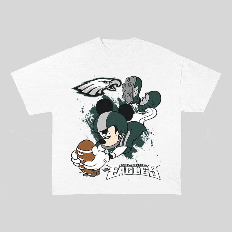 RDMCLOTHINGART tapestry hoodie EAGLES HEAVY WEIGHT COTTON TEE-8806