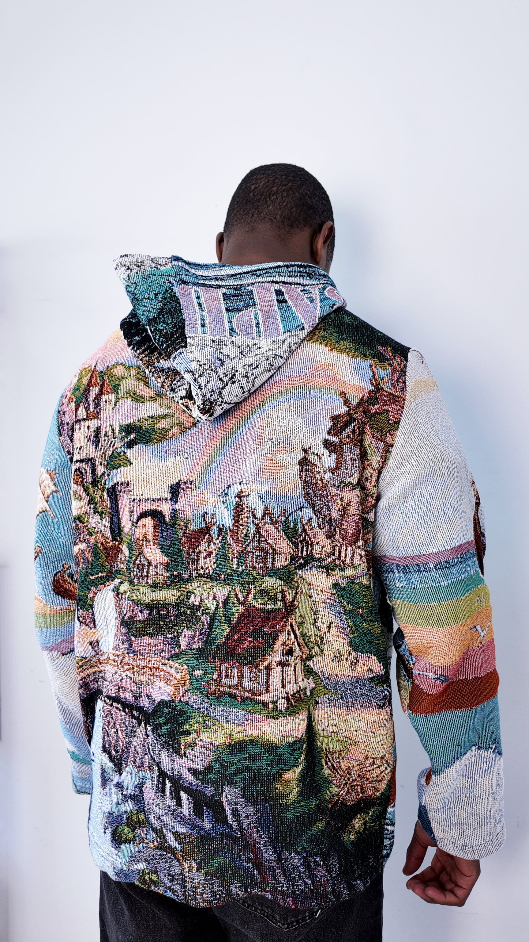 ELBAPH TAPESTRY HOODIE - RDMCLOTHINGART