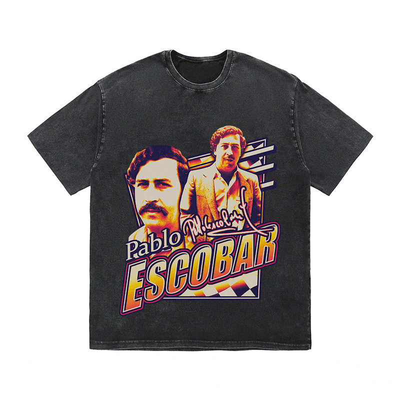 RDMCLOTHINGART tapestry hoodie ESCOBAR HEAVY WEIGHT COTTON TEE-9037