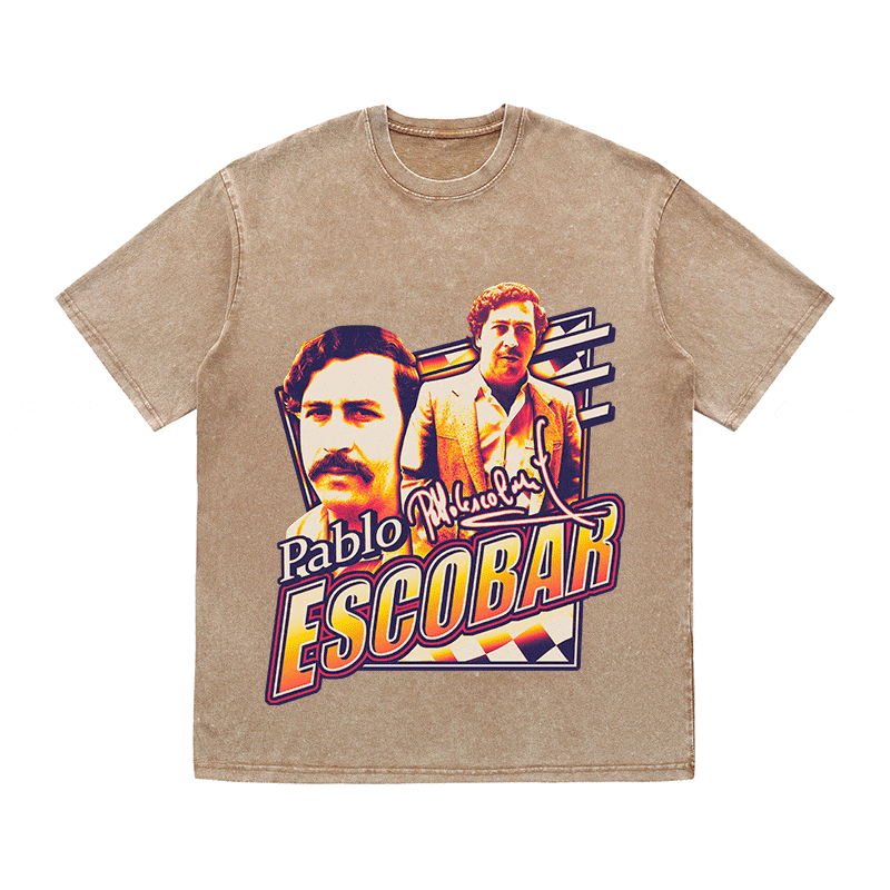 RDMCLOTHINGART tapestry hoodie ESCOBAR HEAVY WEIGHT COTTON TEE-9037