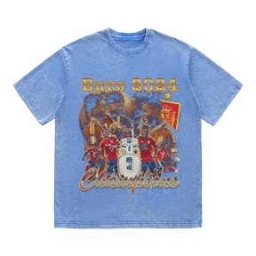 RDMCLOTHINGART tapestry hoodie EURO 2024 HEAVY WEIGHT COTTON TEE-8959