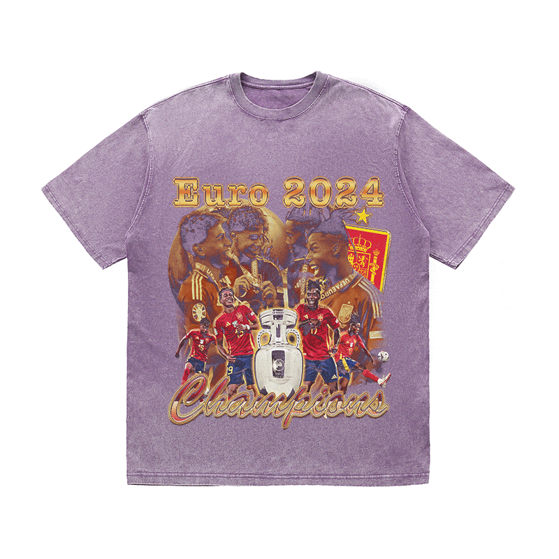 RDMCLOTHINGART tapestry hoodie EURO 2024 HEAVY WEIGHT COTTON TEE-8959